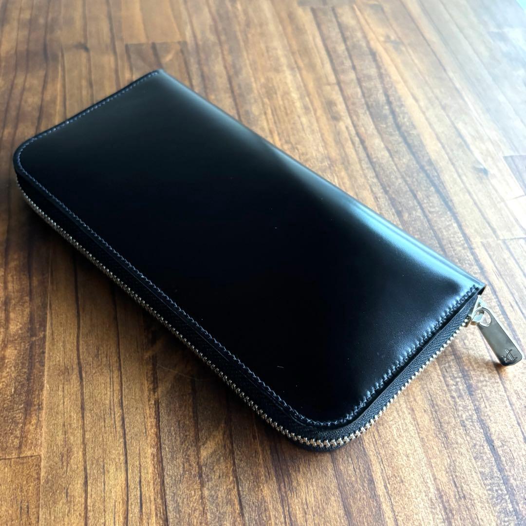 DAI様オーダー用 アニリンコードバン　ラウンドファスナー長財布