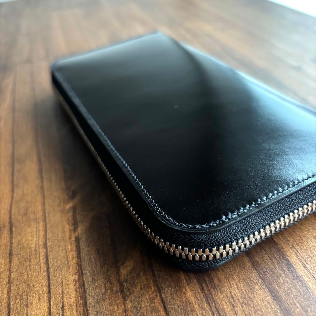 DAI様オーダー用 アニリンコードバン　ラウンドファスナー長財布