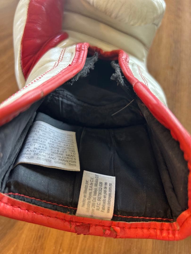 8オンス CLETO REYES ボクシンググローブ 比嘉大吾サイン レイジェス