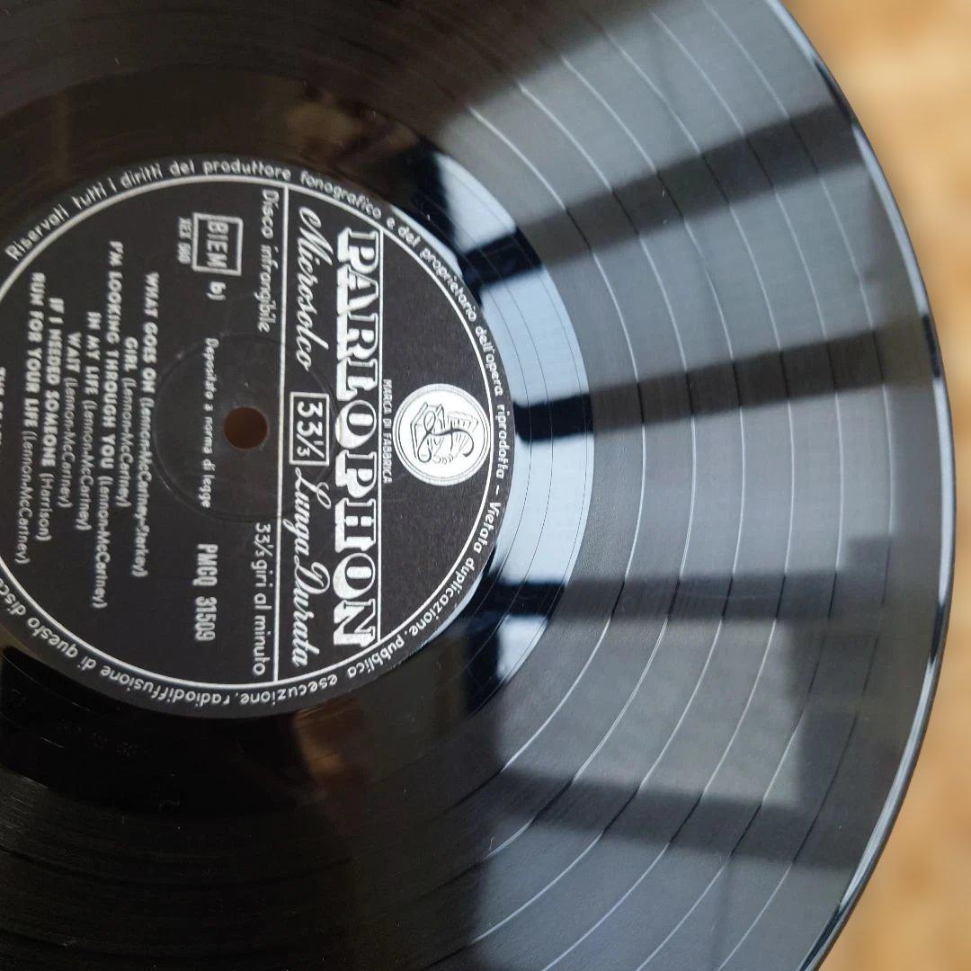 イタリア初回盤RUBBER SOUL