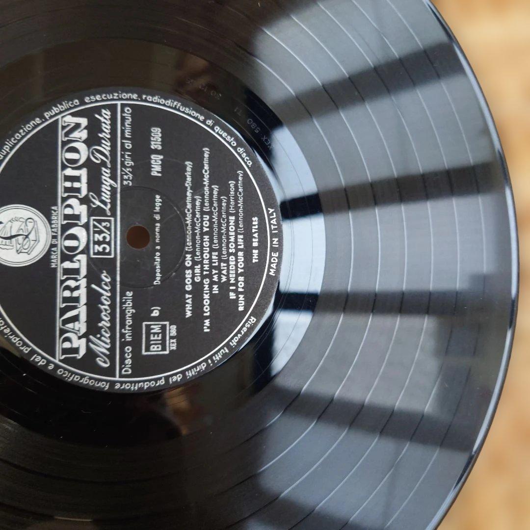 イタリア初回盤RUBBER SOUL