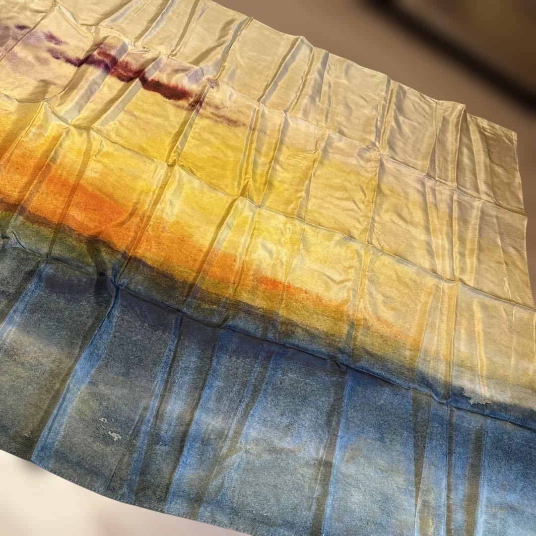 新品未使用☆Mes Demoiselles...ストール　シルク105×150