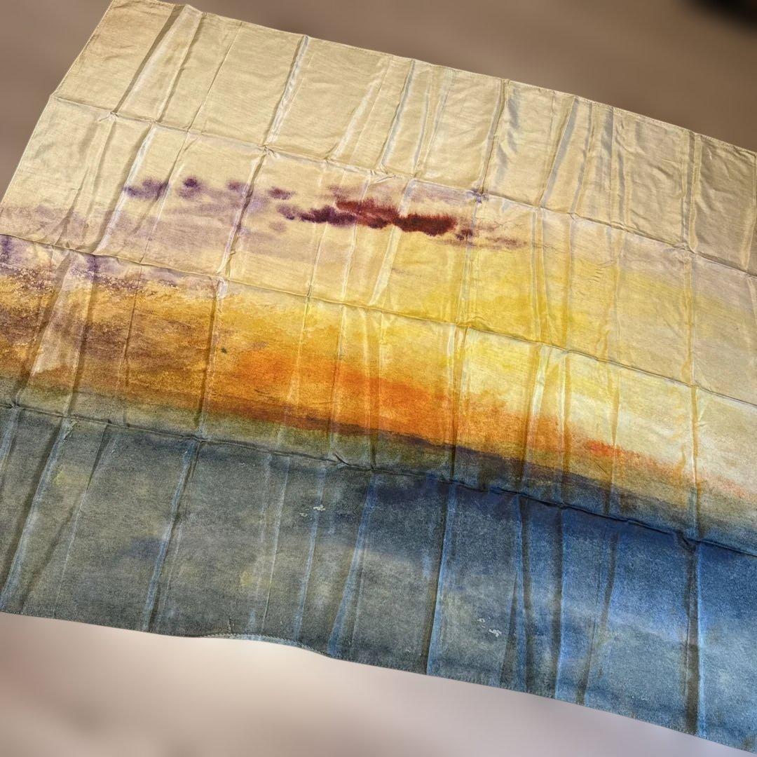 新品未使用☆Mes Demoiselles...ストール　シルク105×150