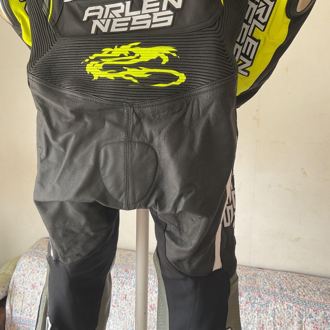 【未使用】ARLENNESSアレンネスレーシングスーツ48サイズ Bk.Ye.