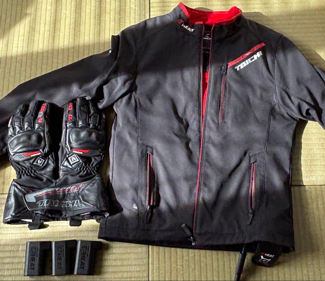 RSタイチ e-HEAT 電熱グローブ、電熱ジャケット