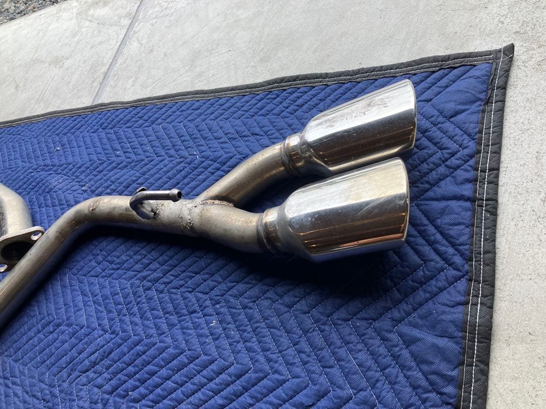 M*様 30アルファード30ヴェルファイア ワンオフリアピースマフラー