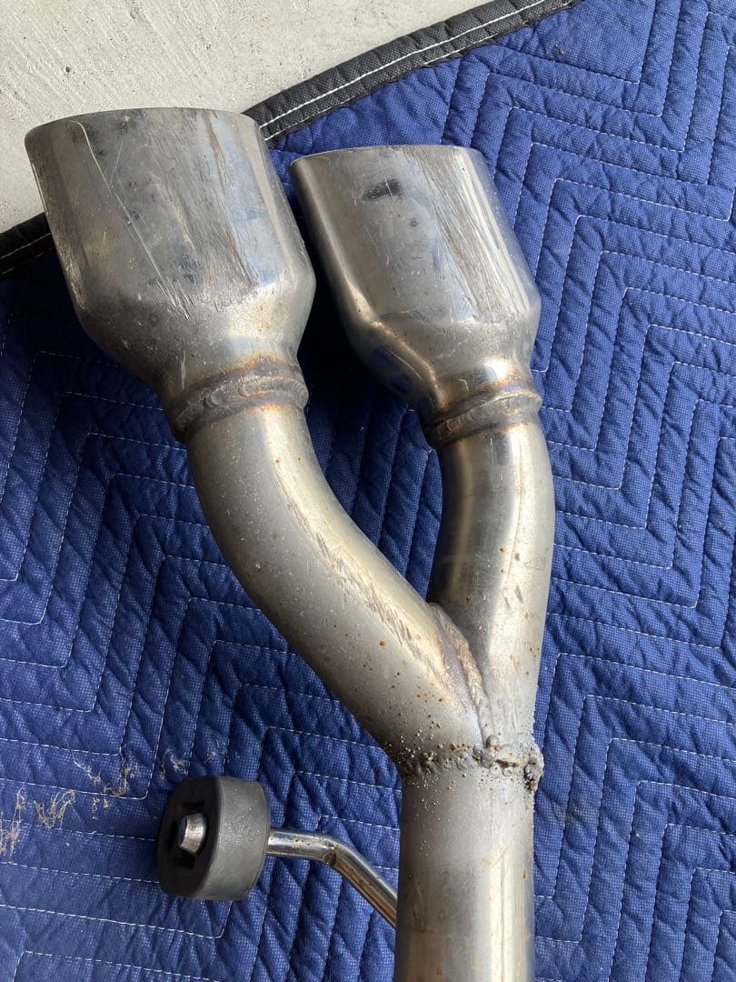 M*様 30アルファード30ヴェルファイア ワンオフリアピースマフラー