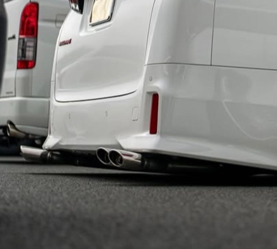 M*様 30アルファード30ヴェルファイア ワンオフリアピースマフラー