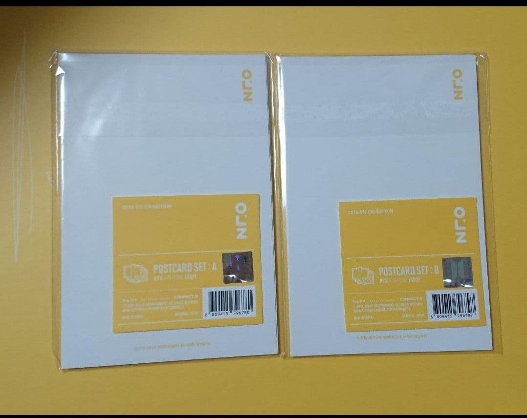 韓国版 bts 展示会 ポストカード セット