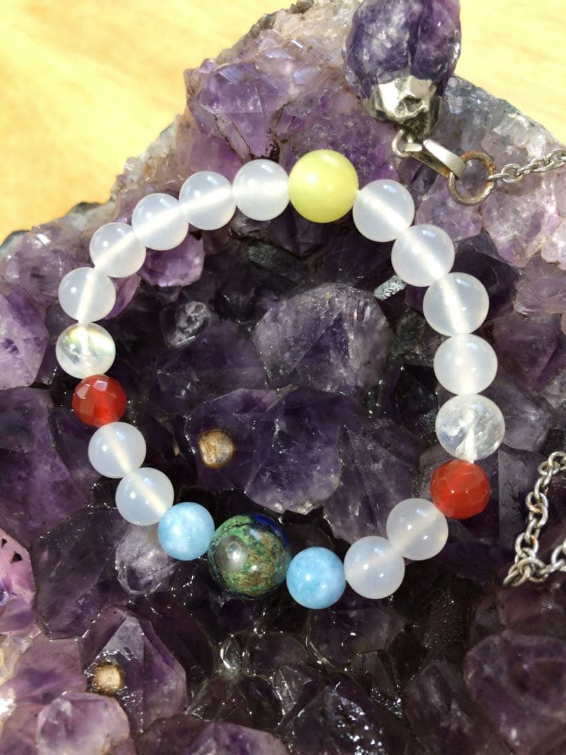 ねこみや　三日間の白魔術　パワーストーンブレスレット