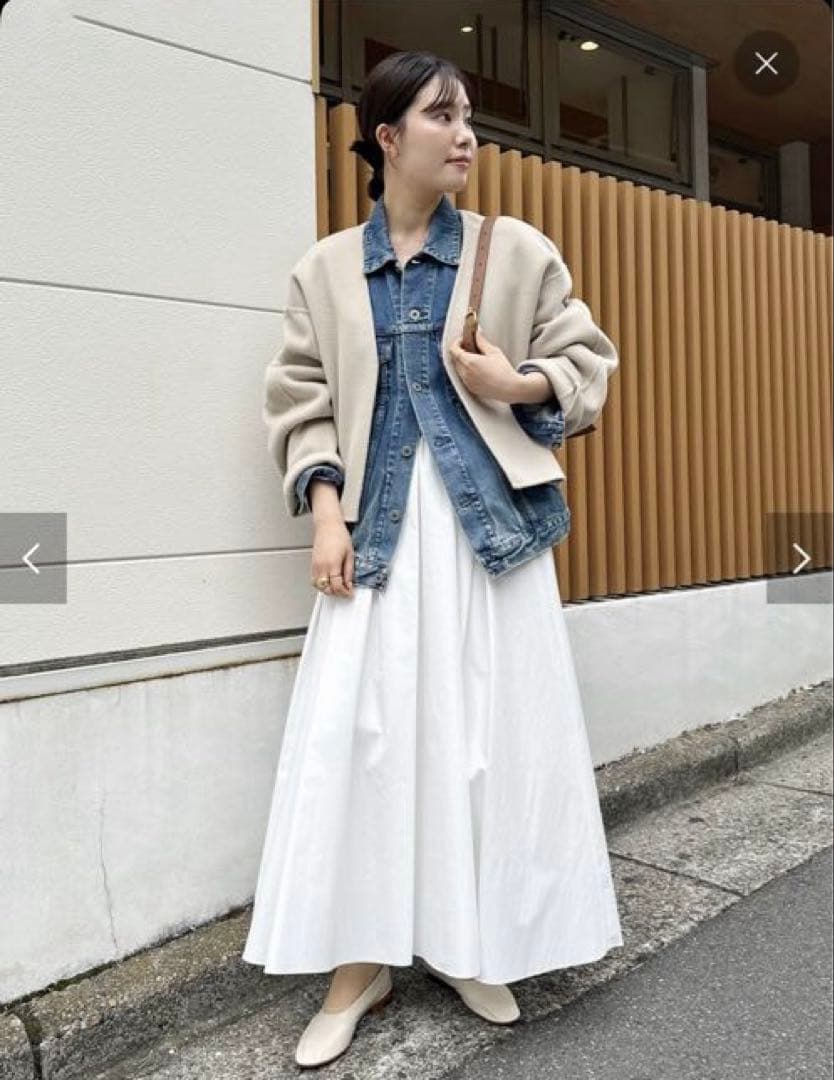 Plage 名品\"デニムジャケット” 36サイズ