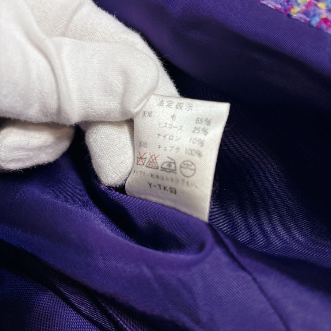 クリスチャンディオール Christian Dior ジャケット ツイード L