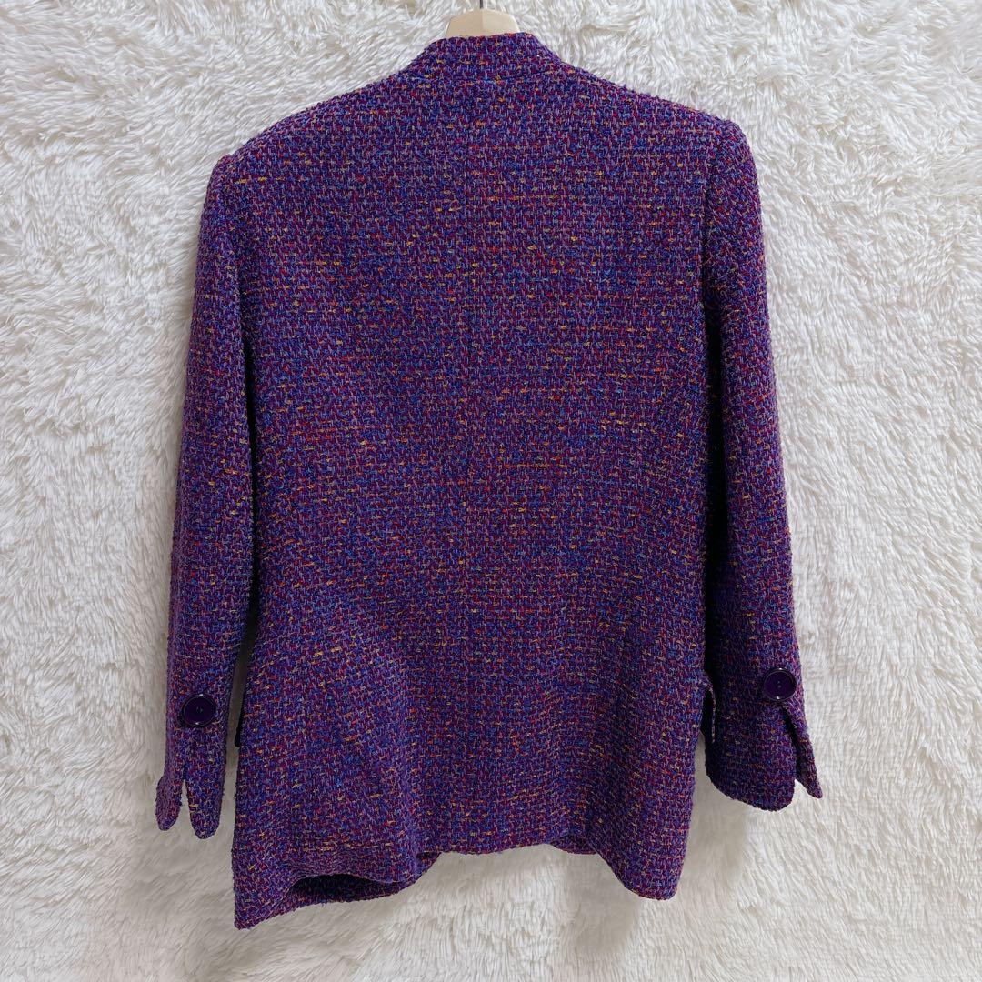 クリスチャンディオール Christian Dior ジャケット ツイード L