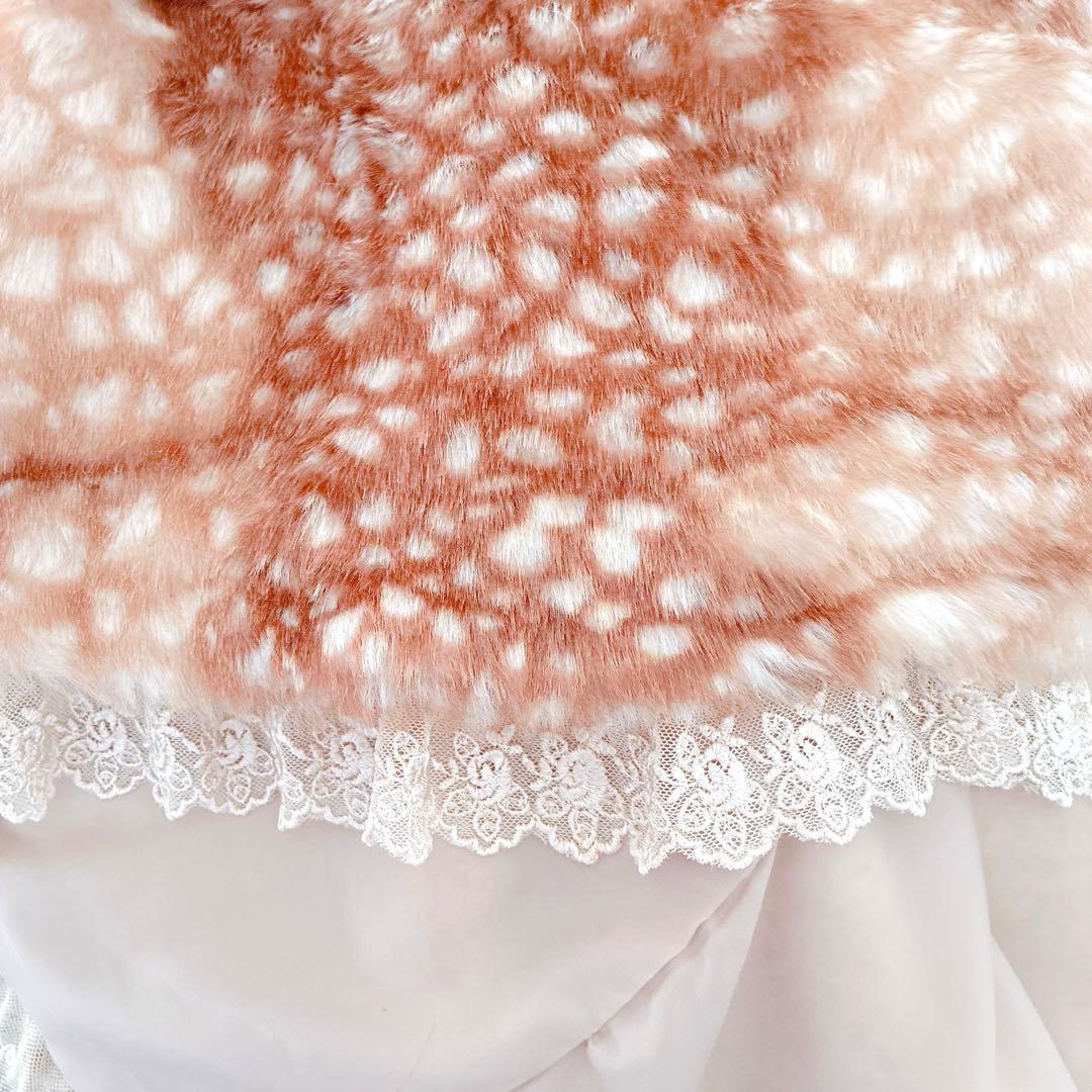 axes femme 姫 バンビ ファーコート 平成 y2k NANA ガーリー