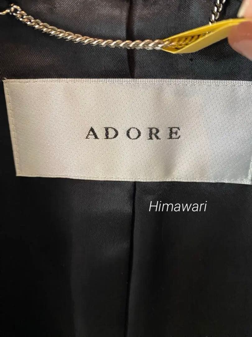 2/28終了【高品質】アドーア　コート　コンパクトメルトン　テーラードコート