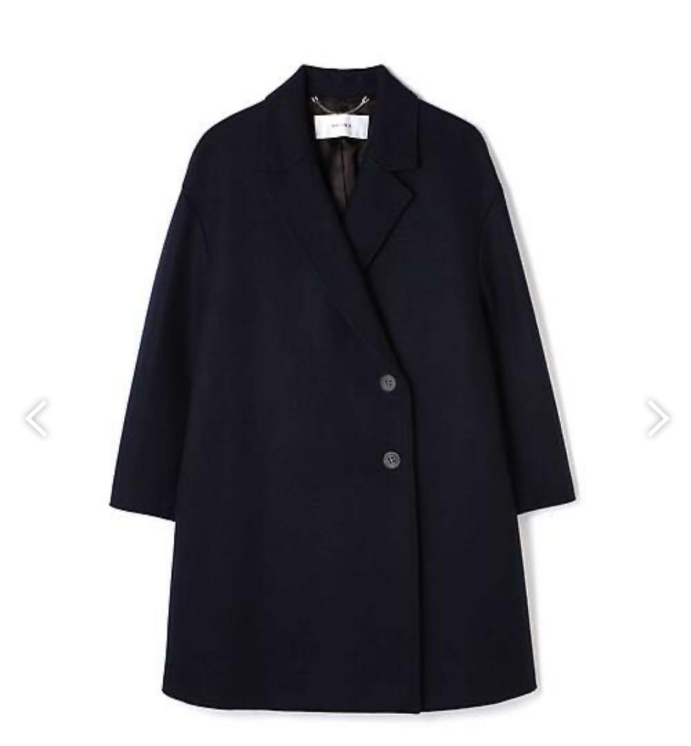 2/28終了【高品質】アドーア　コート　コンパクトメルトン　テーラードコート