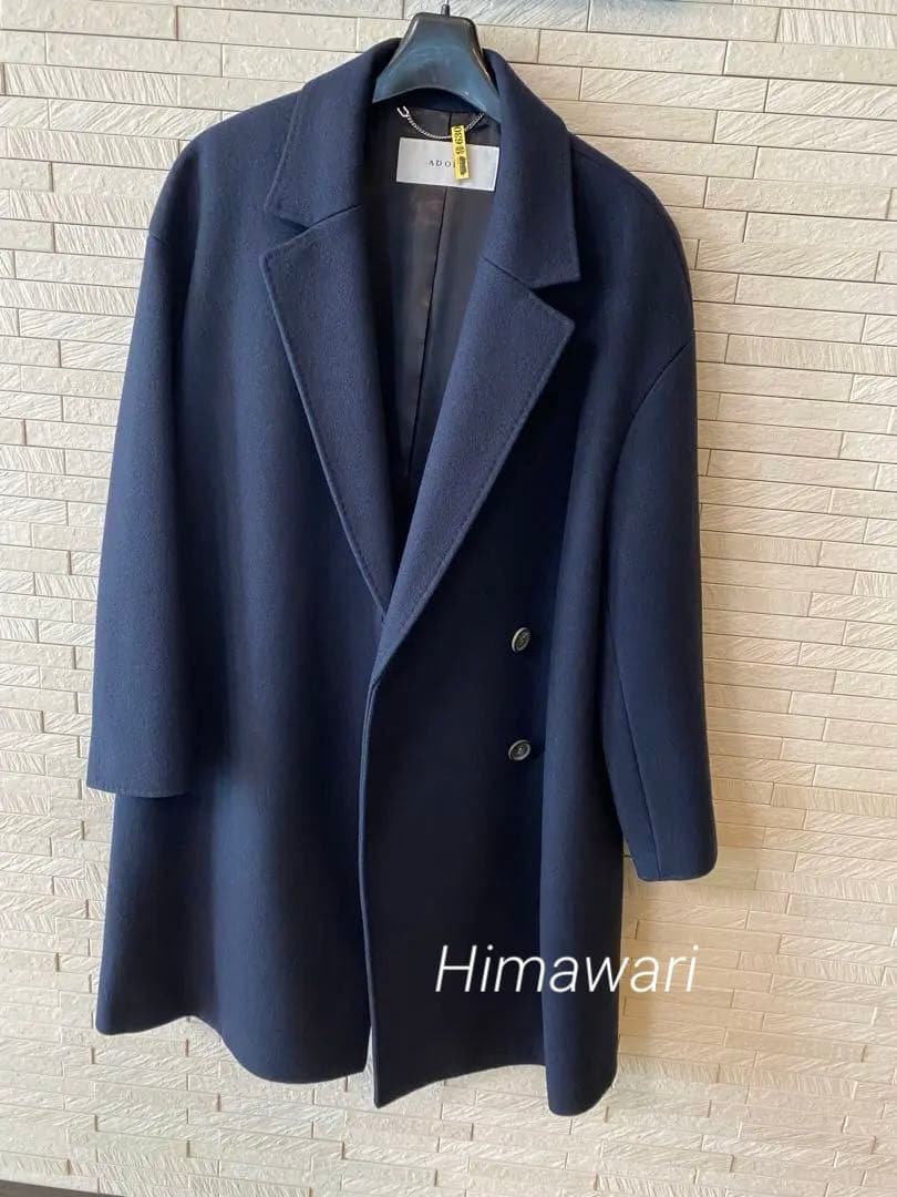 2/28終了【高品質】アドーア　コート　コンパクトメルトン　テーラードコート