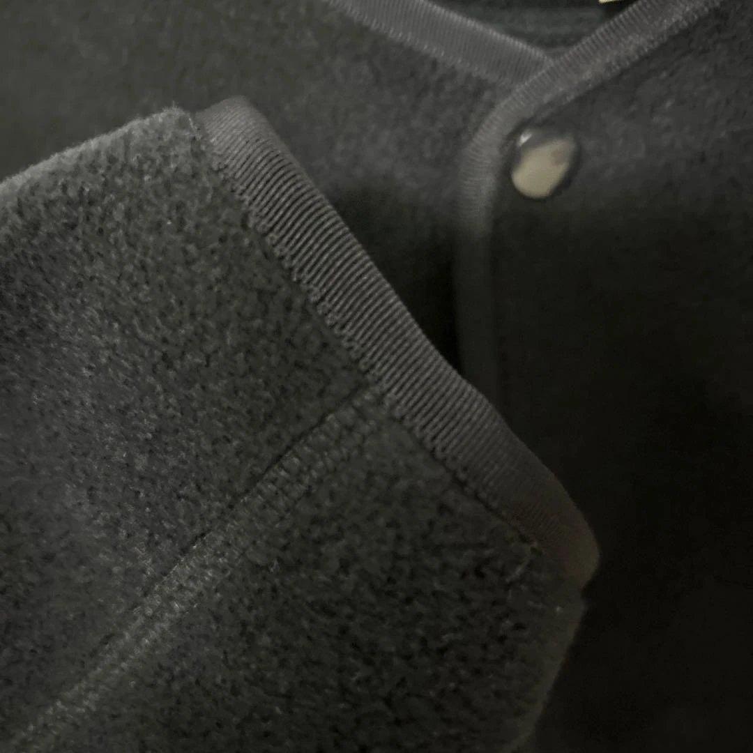 DANTON ノーカラージャケット 36 ネイビー