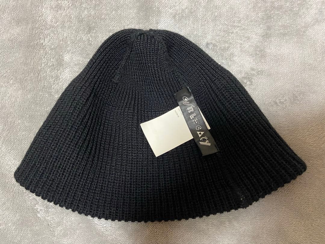OUR LEGACY 23AW ビーニー BLACK WOOL KNIT CAP