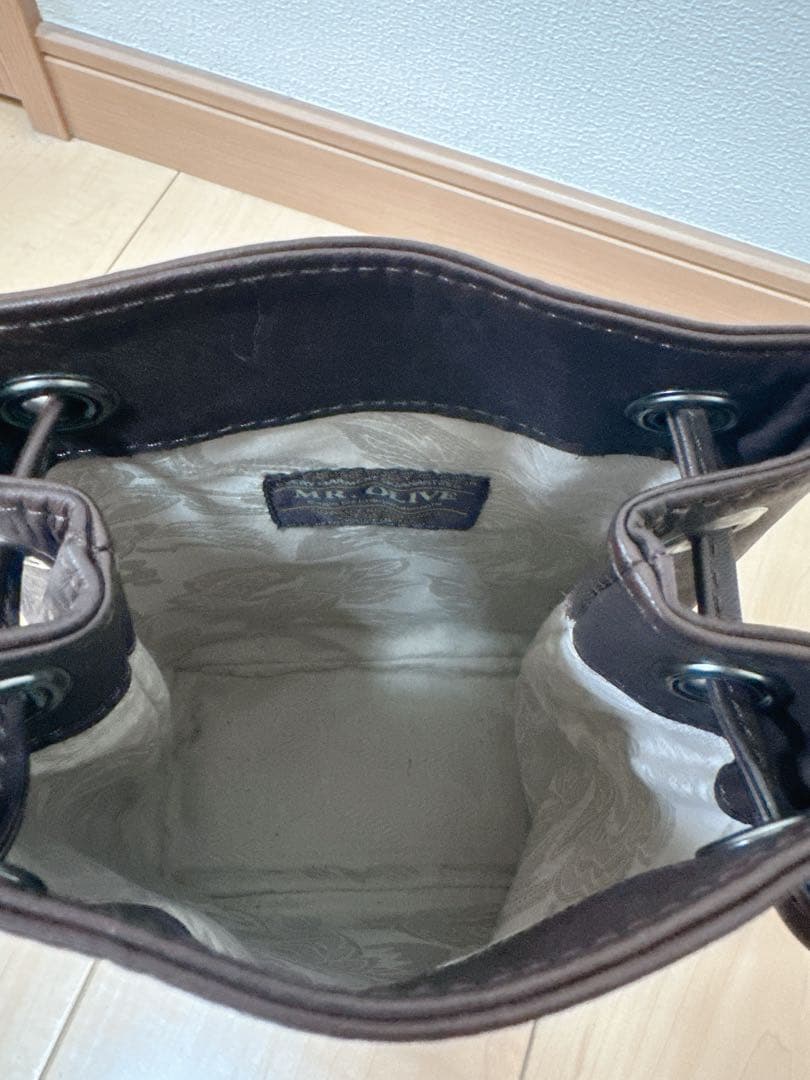 MR.OLIVE(ミスターオリーブ) 2WAY ショルダー トート 巾着