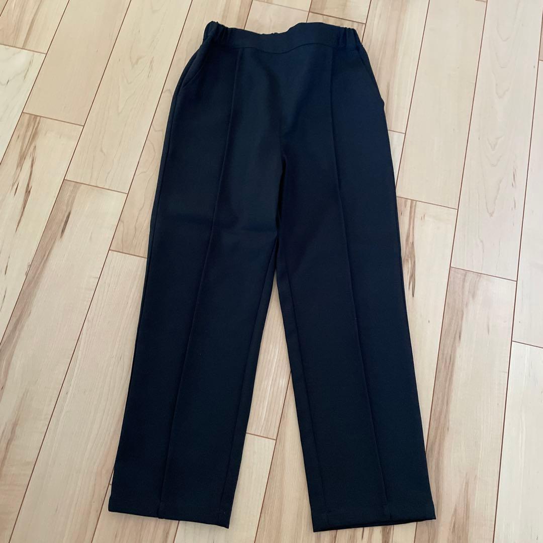 riziere ブラック スーツセット、シャツ　130サイズ