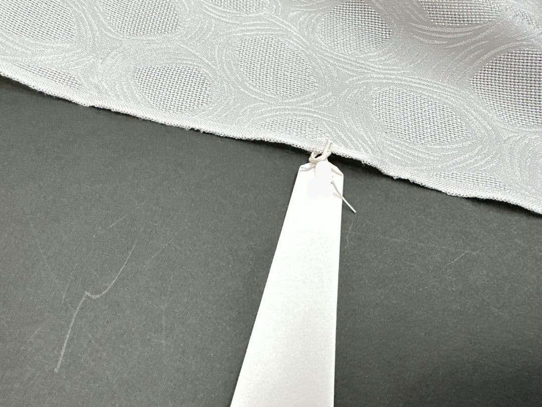 ❗️出品削除ご案内❗️小松織　紋紗長襦袢　正絹紗長襦袢反物　夏長襦袢　単衣長襦袢