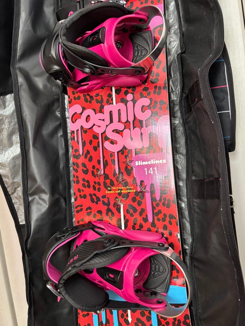 Cosmic Surf Slimelines 141 スノーボード5点セット