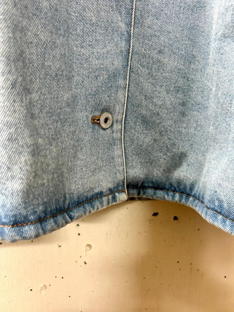 LOEWE ロエベ 21AW ワイドスリーブ デニムジャケット インディゴ 32