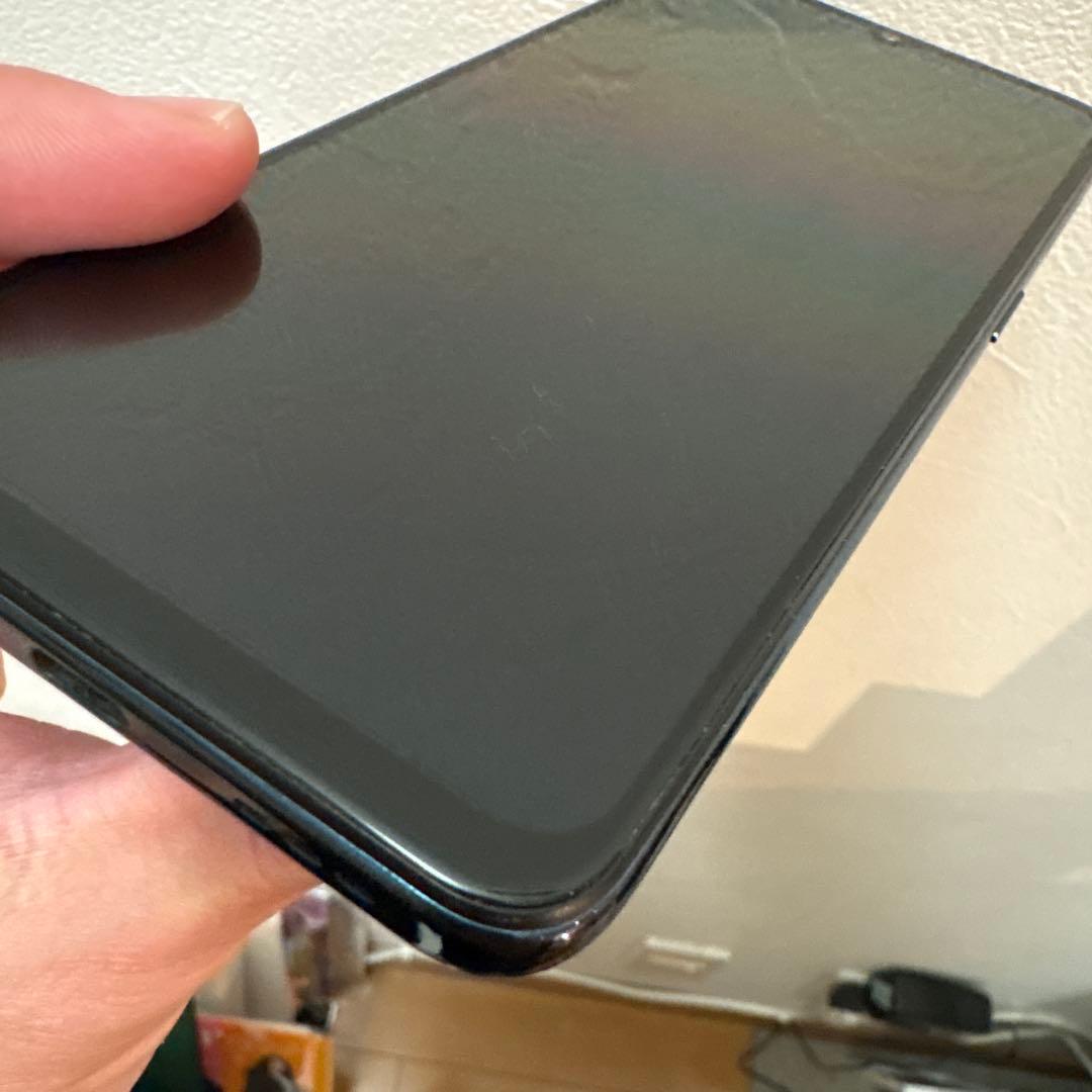 OPPO Reno3 A ブラック　箱付、保護ガラス1枚付　イヤホン、コードなし