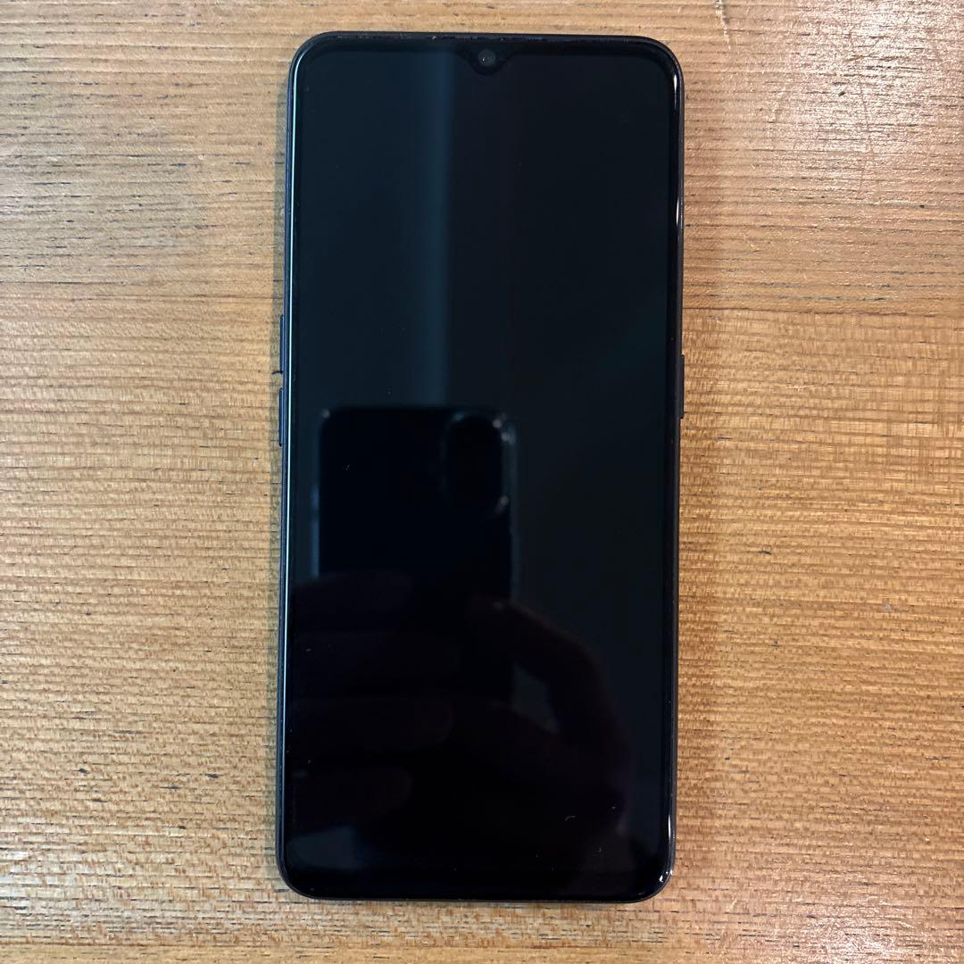 OPPO Reno3 A ブラック　箱付、保護ガラス1枚付　イヤホン、コードなし