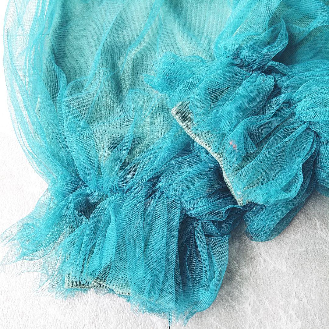 VIVIANO チュールレイヤードクルーネックスウェット 23AW サイズМ