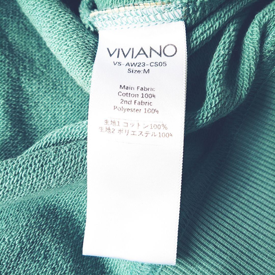 VIVIANO チュールレイヤードクルーネックスウェット 23AW サイズМ