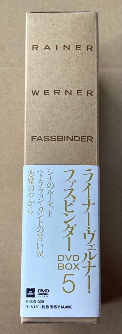 ライナー・ヴェルナー・ファスビンダー DVD-BOX 5 廃盤