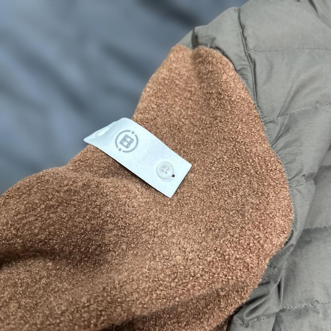 み*ふ様 極美品‼️BRIEFING フリースジャケット&ニット切り替えダウン