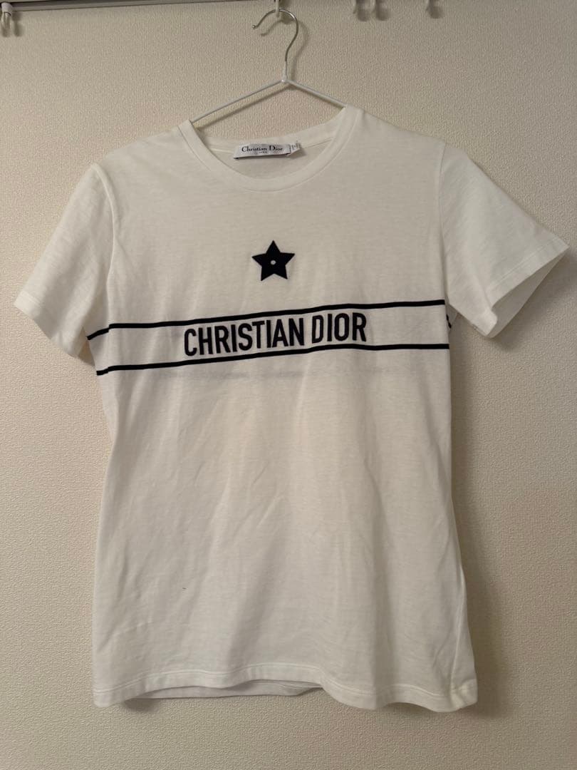 CHRISTIAN DIOR ホワイト Tシャツ
