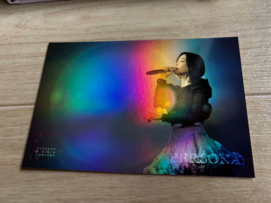 少女時代　テヨン　ペルソナ　PERSONA ポストカード付き