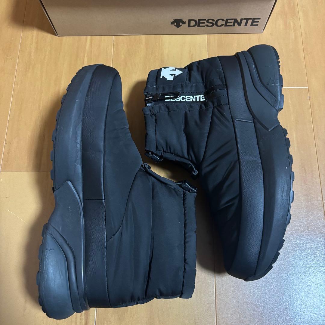 DESCENTE デサント アクティブウィンター ショート スノー ブーツ黒