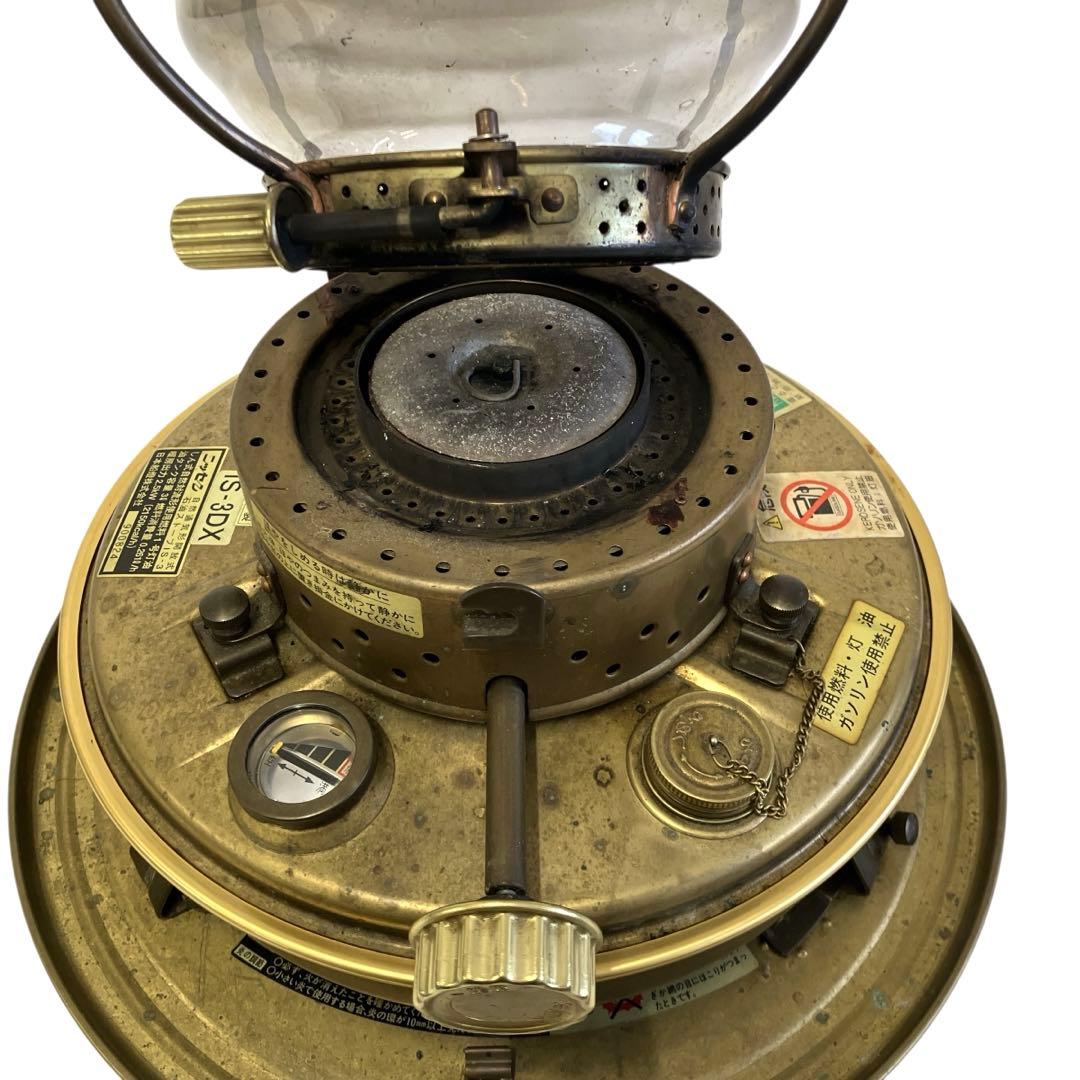 ニッセン（日本船燈）石油ストーブ フリージア IS-3DX レトロ 真鍮製