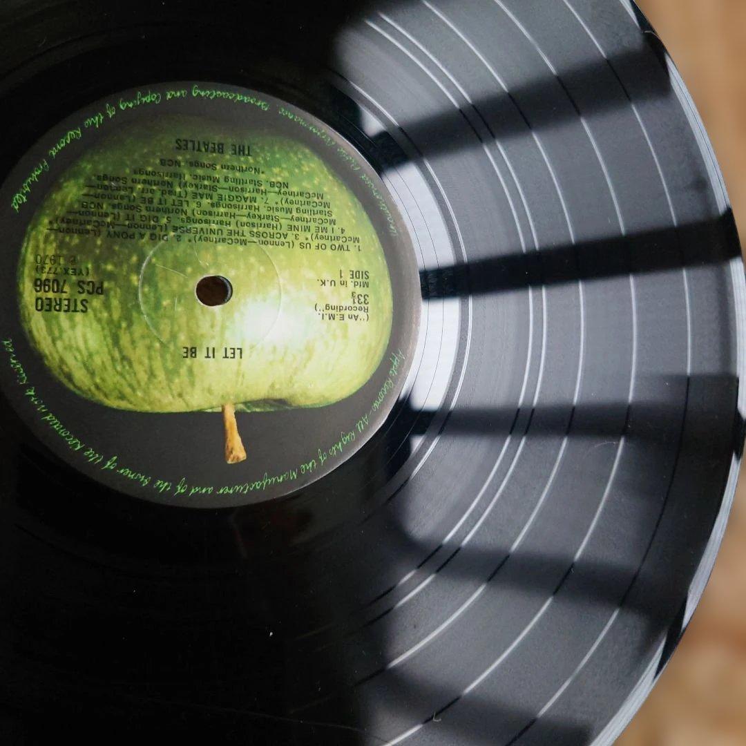 UK初回盤ビートルズ LET IT BE