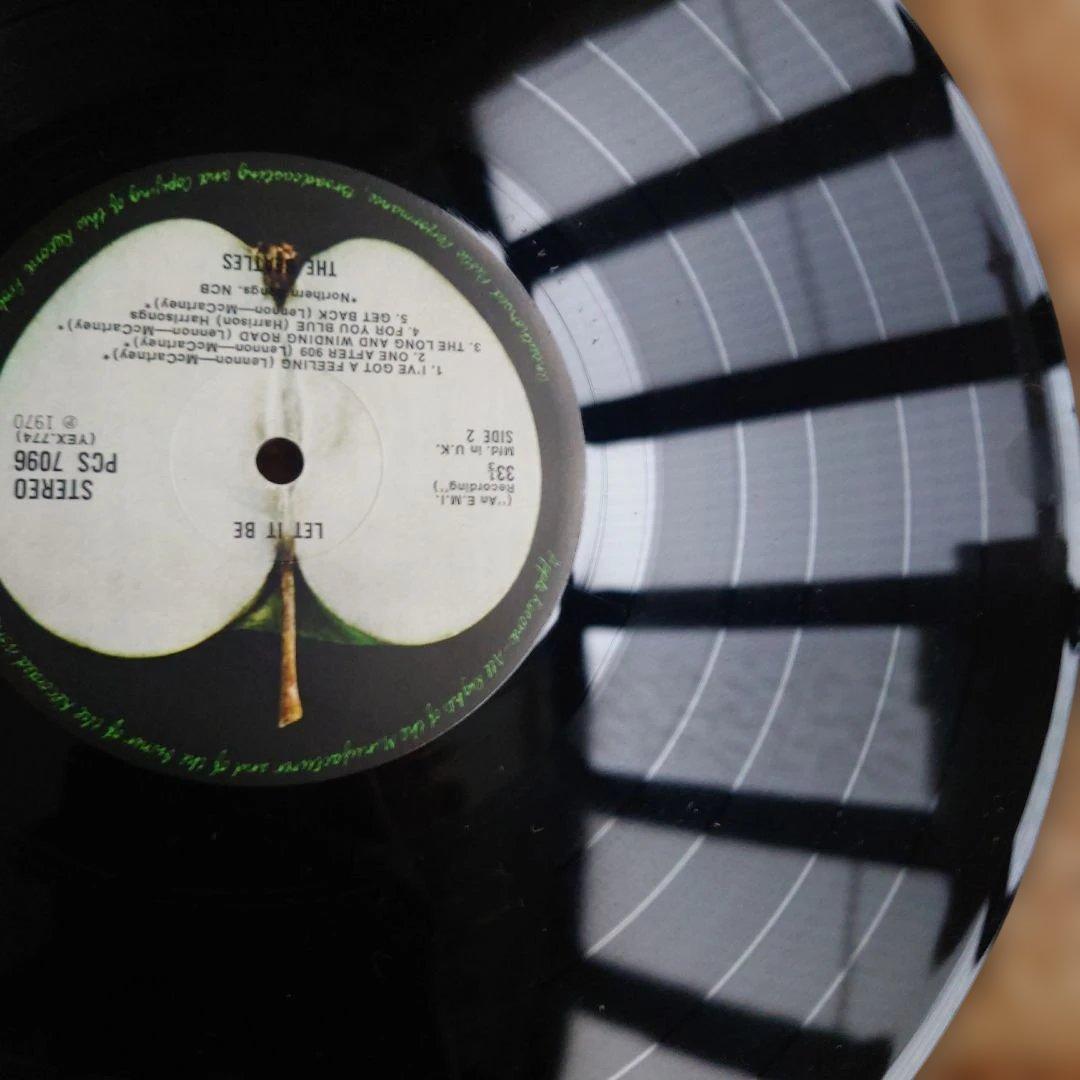 UK初回盤ビートルズ LET IT BE