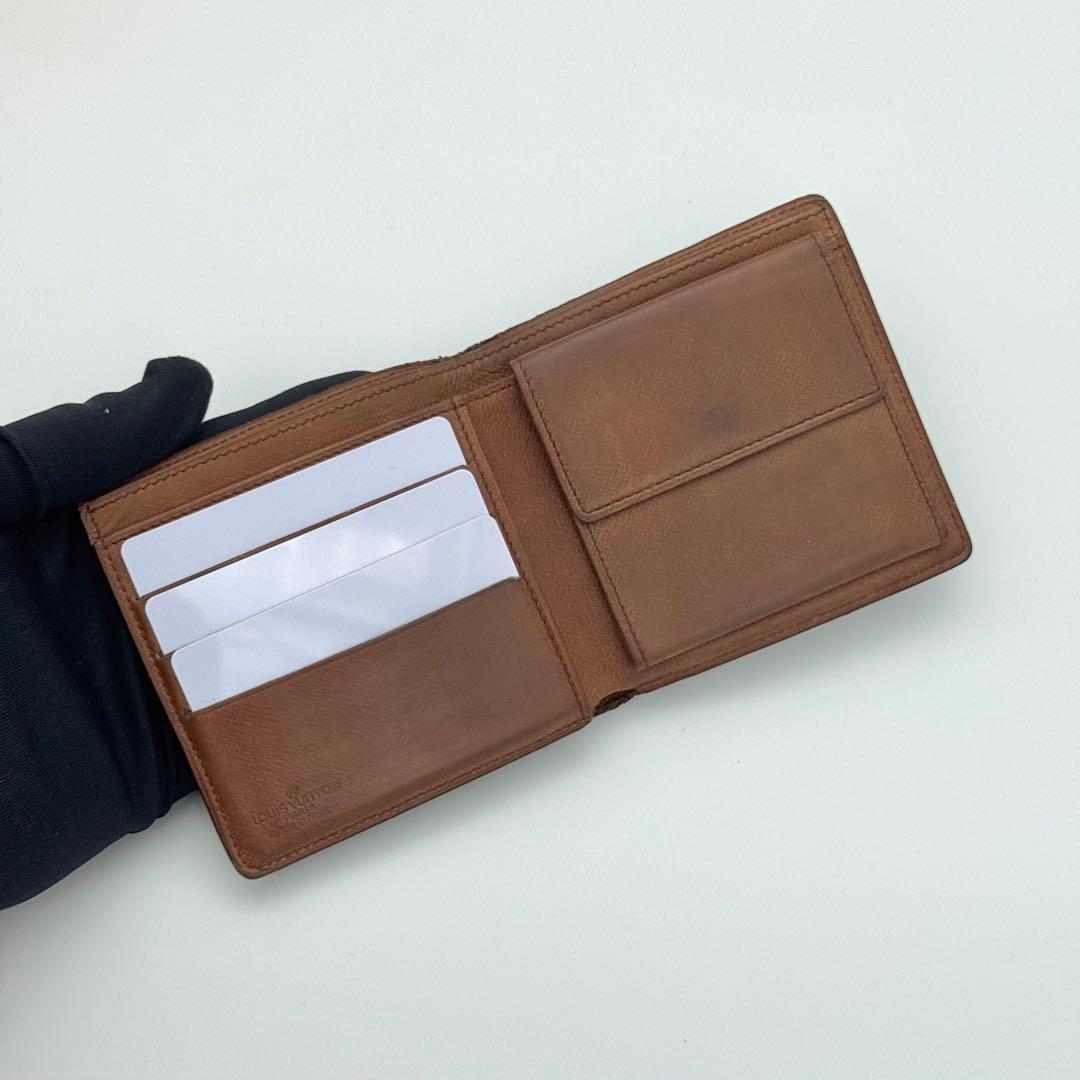 ヴィトン モノグラム ポルトフォイユ マルコ 二つ折り 財布 コンパクト