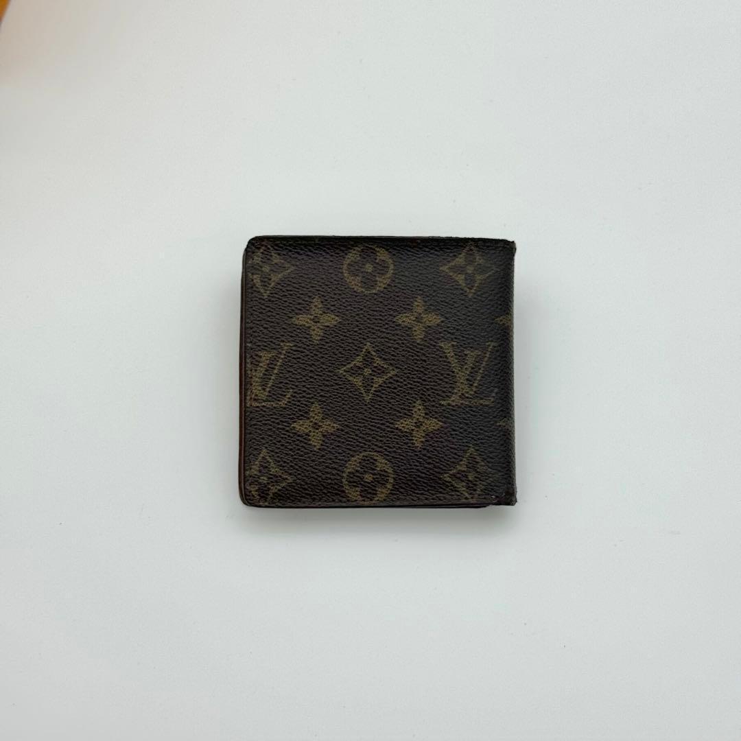 ヴィトン モノグラム ポルトフォイユ マルコ 二つ折り 財布 コンパクト