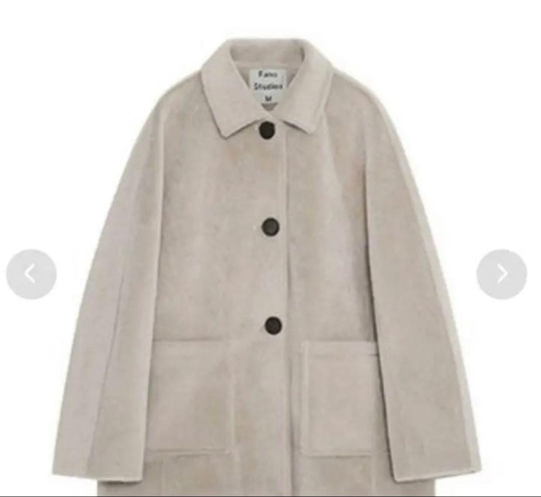 〔最終値下げ〕【Fano Studios】ワイドスリーブ シャギーコート