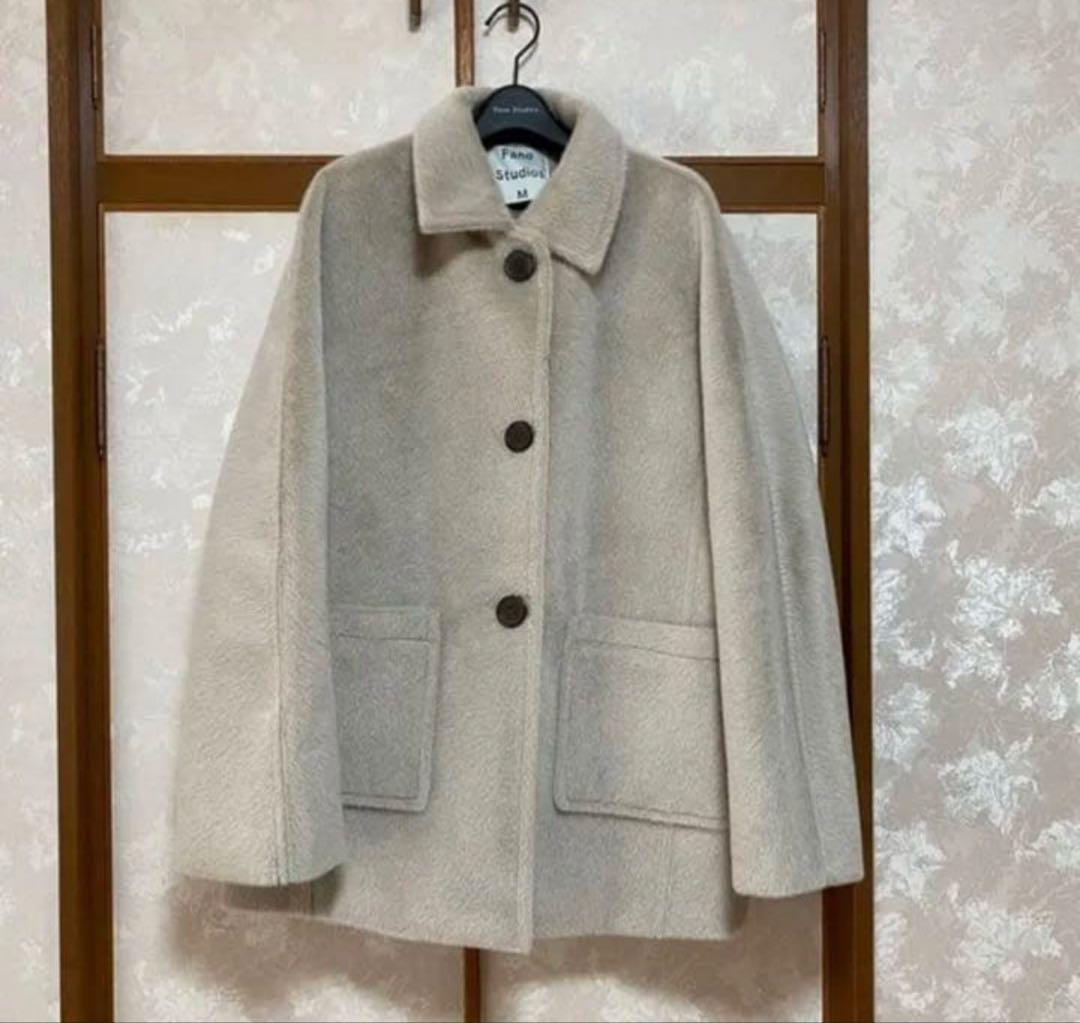 〔最終値下げ〕【Fano Studios】ワイドスリーブ シャギーコート