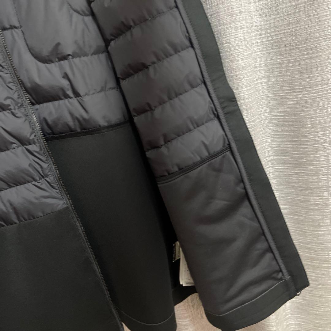 ジェイリンドバーグ　ブリッジロゴ×ダンボールニット 長袖　ダウンジャケット