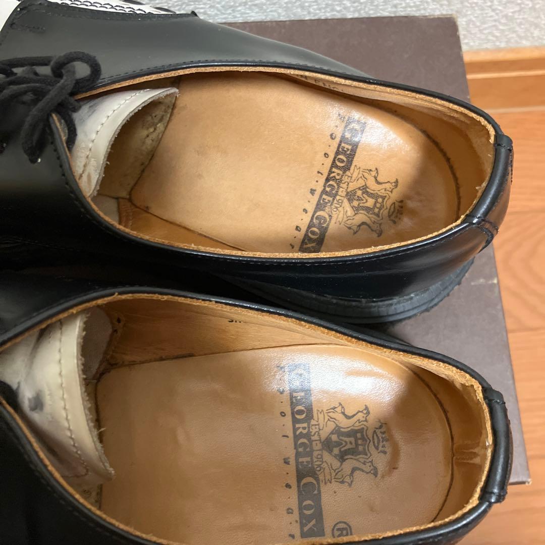 E COX ジョージコックス ラバーソール ギブソン 英国製 UK6