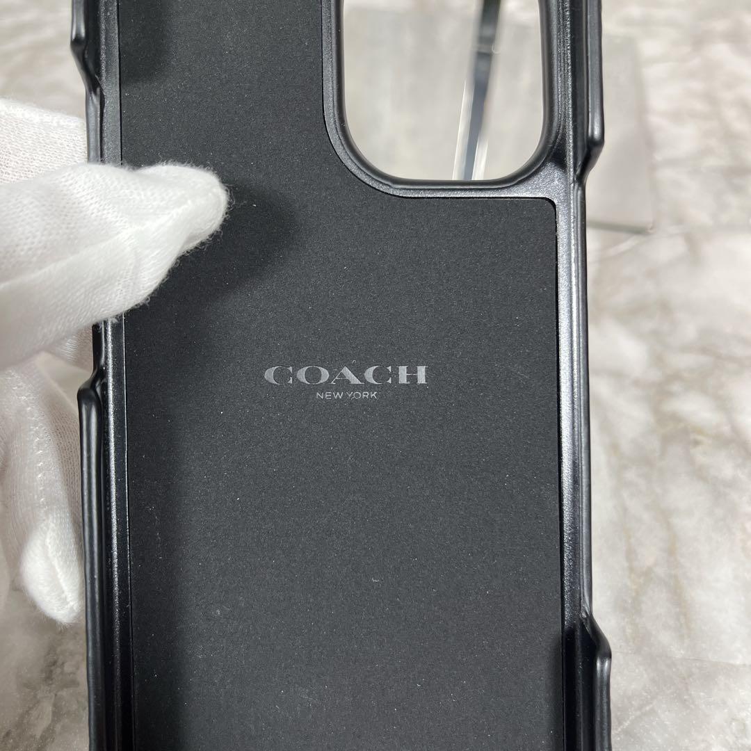 【美品•箱付き】COACHコーチ iPhone16ケース 恐竜柄 スマホケース