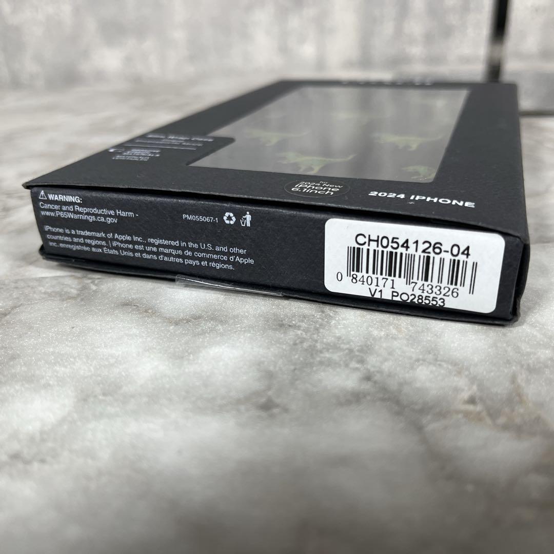 【美品•箱付き】COACHコーチ iPhone16ケース 恐竜柄 スマホケース