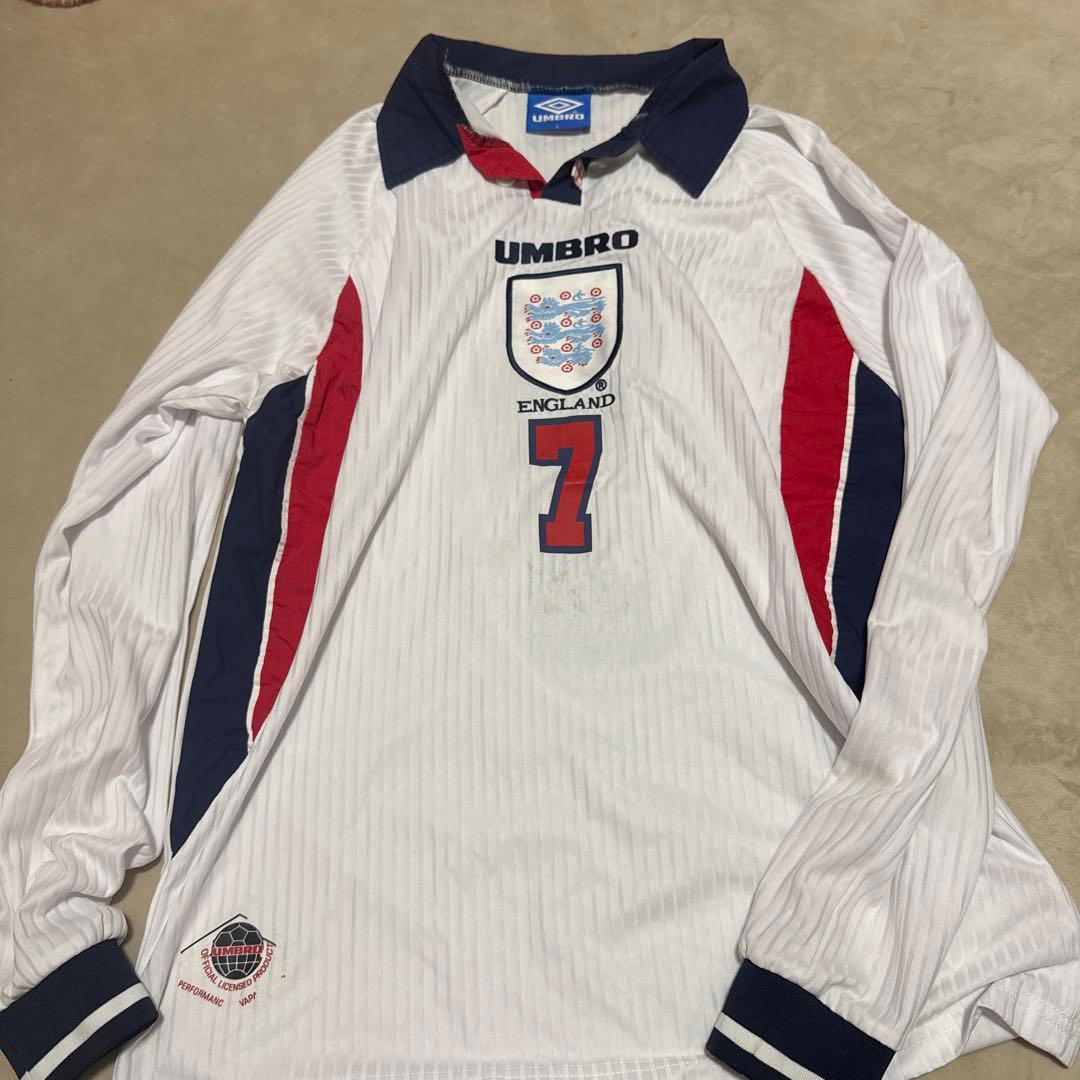 UMBRO イングランド代表 シャツ L 7