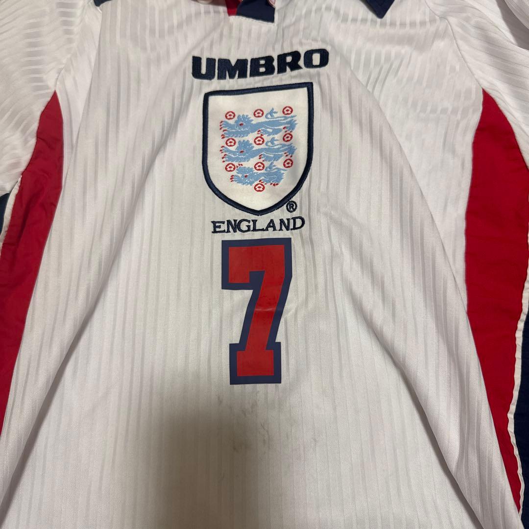 UMBRO イングランド代表 シャツ L 7
